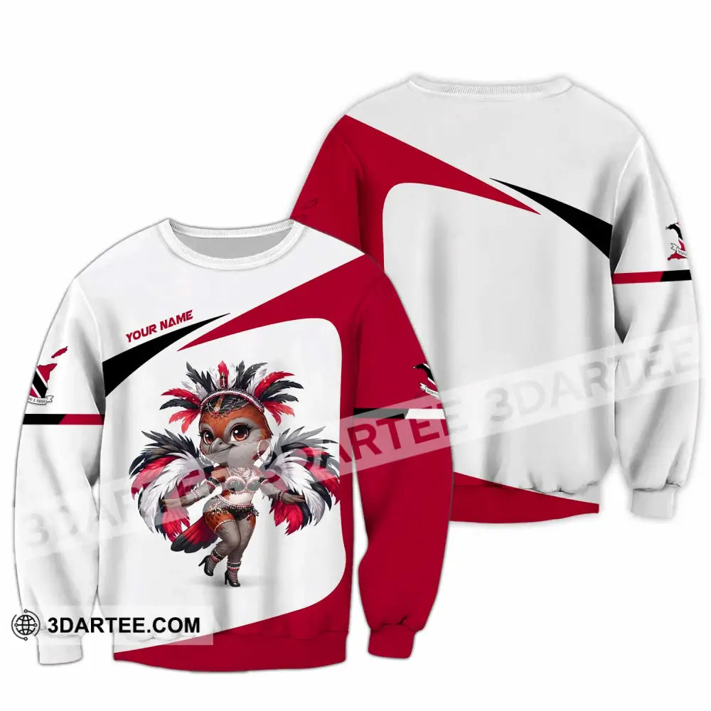 Unisex Shirt - Custom Trinidad And Tobago Shirt - Long Sleeve / S - T-shirt