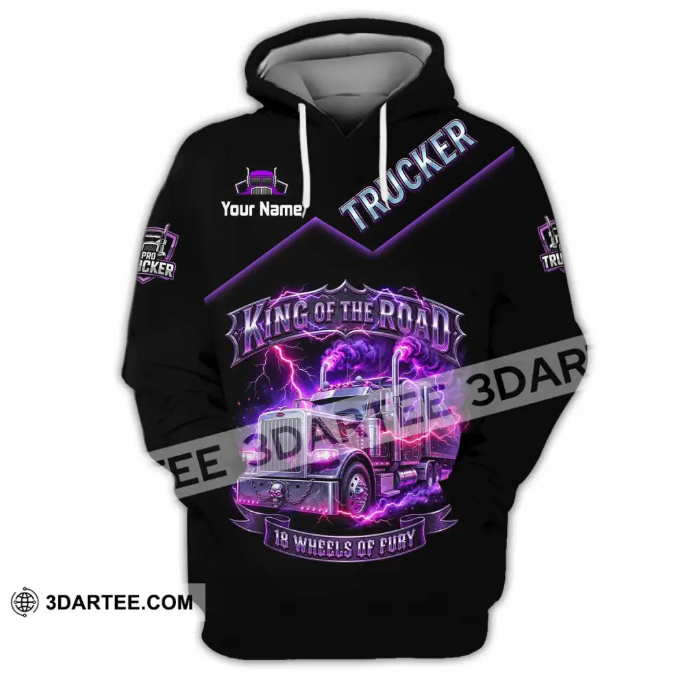 Unisex Shirt - Custom Trucker Shirt - Hoodie / S - T-shirt