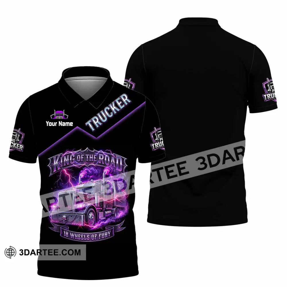 Unisex Shirt - Custom Trucker Shirt - Polo Shirt / S - T-shirt