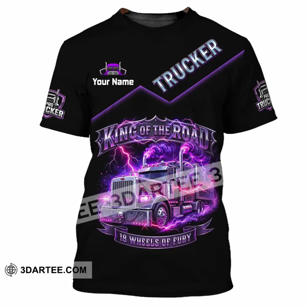 Unisex Shirt - Custom Trucker Shirt - T-Shirt / S - T-shirt