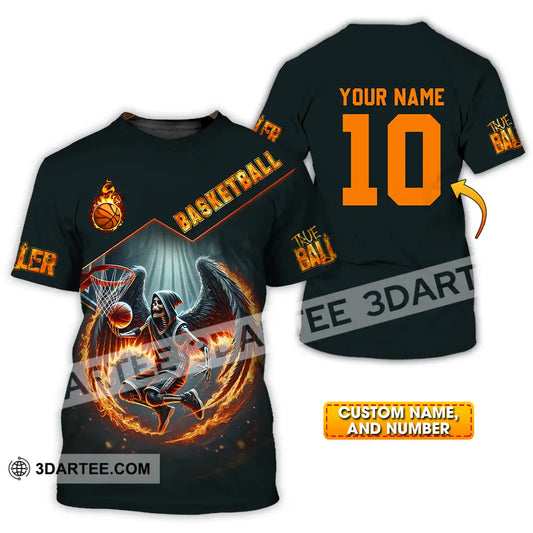Unisex Shirt - Custom True Basketball Player Shirt T-shirt