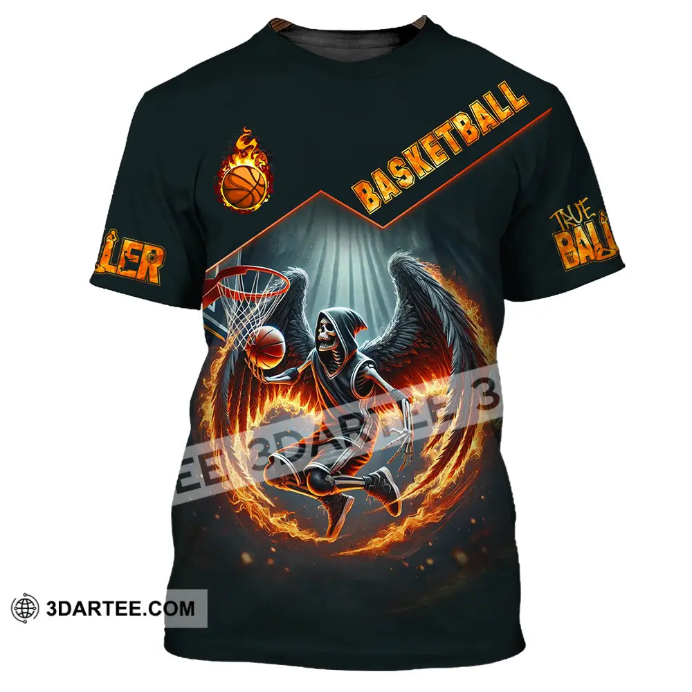 Unisex Shirt - Custom True Basketball Player Shirt T-Shirt / S T-shirt