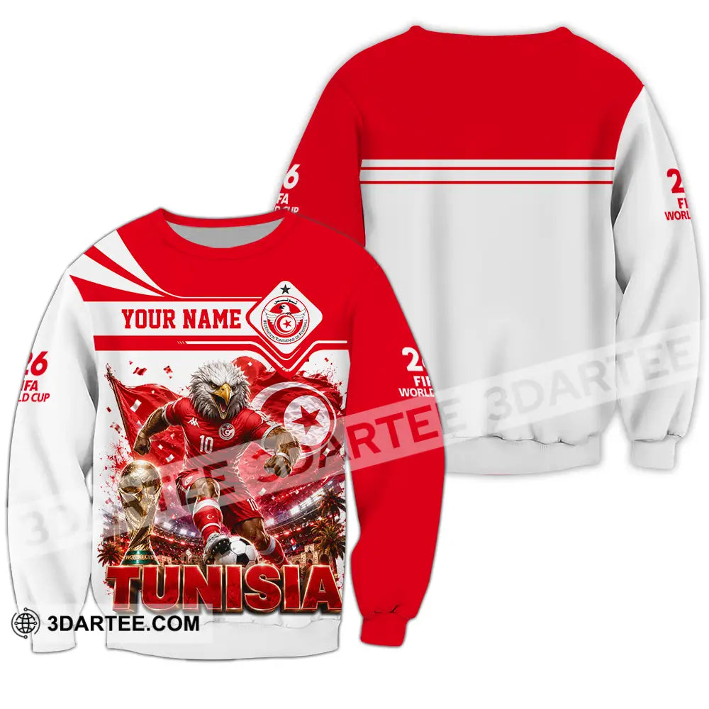 Unisex Shirt - Custom Tunisia World Cup 2026 Shirt - Long Sleeve / S - T-shirt
