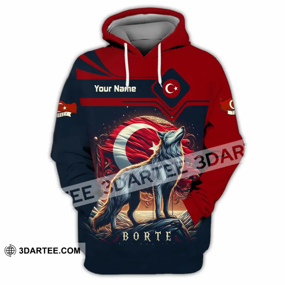 Unisex Shirt - Custom Turkey Borte Shirt - Hoodie / S - T-shirt