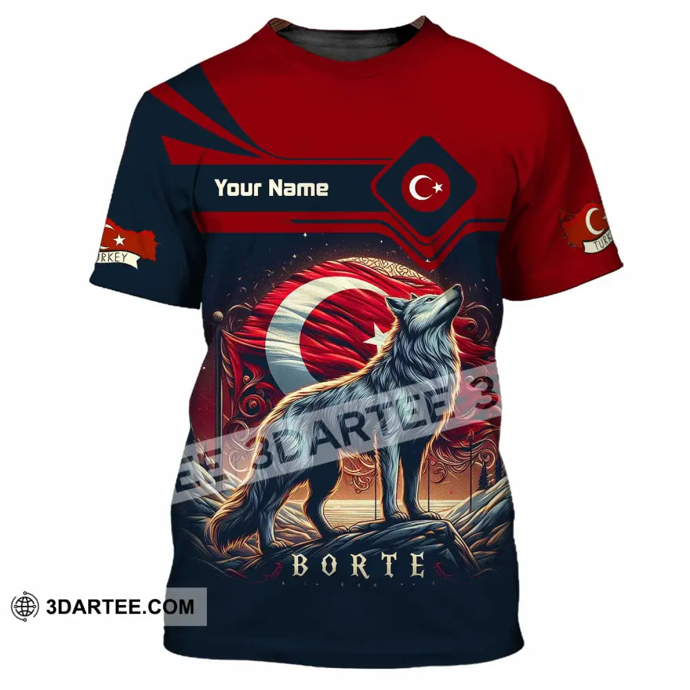 Unisex Shirt - Custom Turkey Borte Shirt - T-Shirt / S - T-shirt