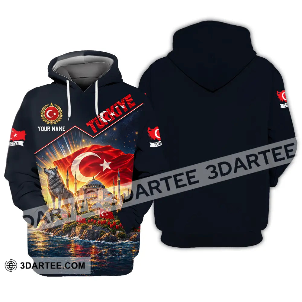 Unisex Shirt - Custom Turkiye Shirt - Hoodie / S - T-shirt