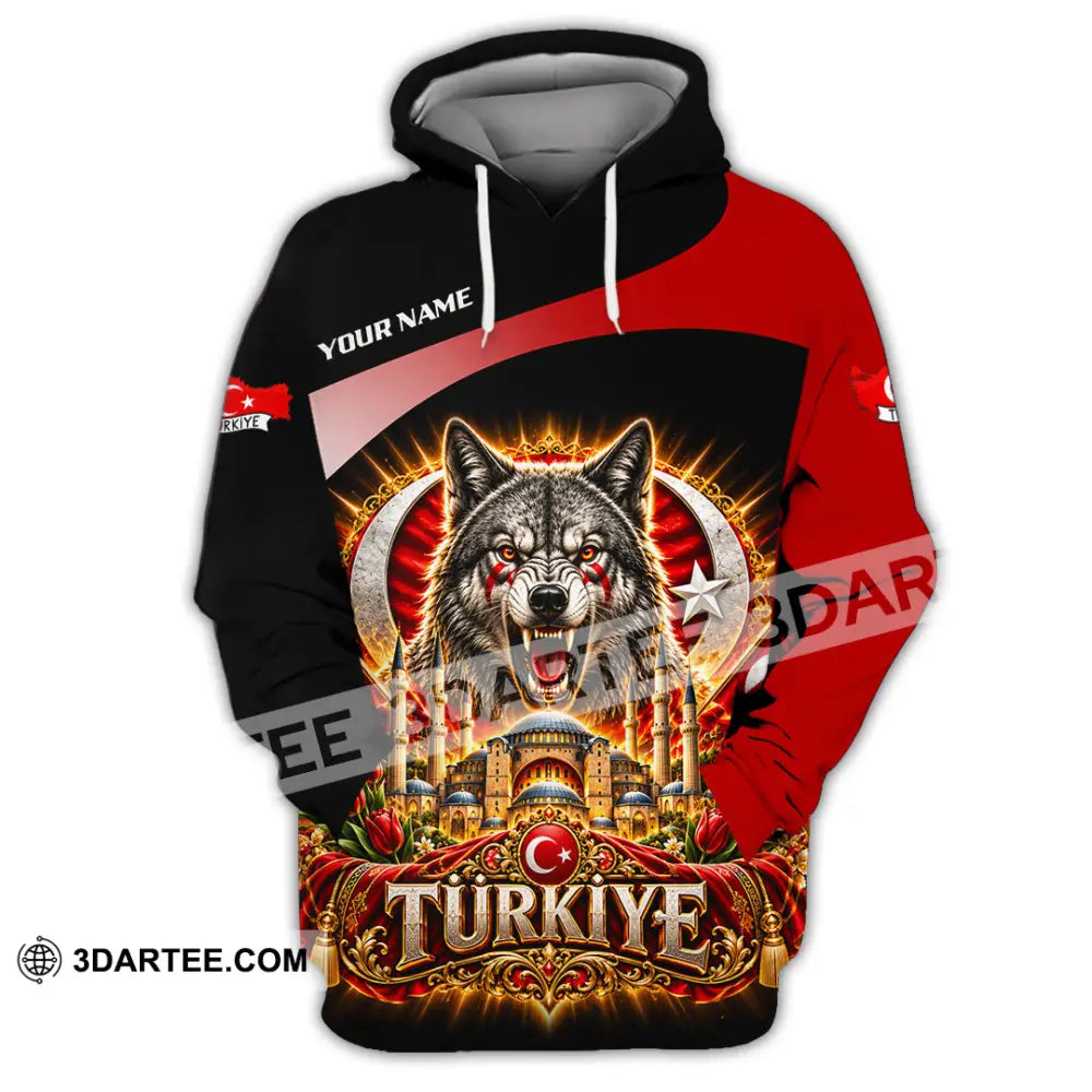 Unisex Shirt - Custom Turkiye Shirt - Hoodie / S - T-shirt