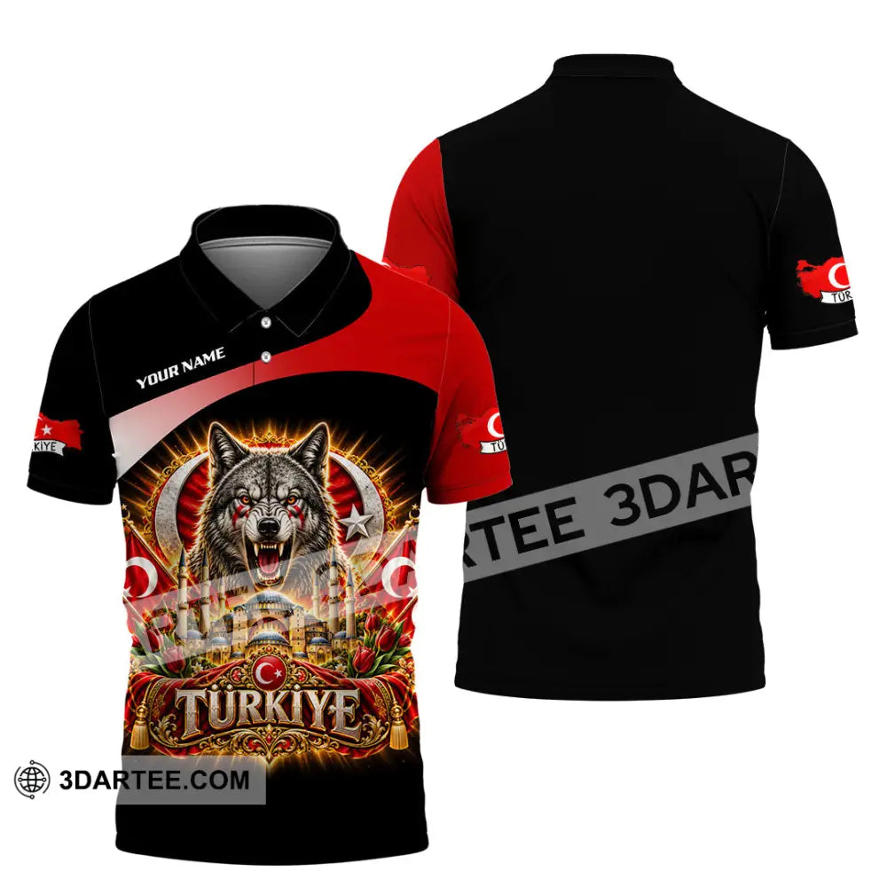 Unisex Shirt - Custom Turkiye Shirt - Polo Shirt / S - T-shirt