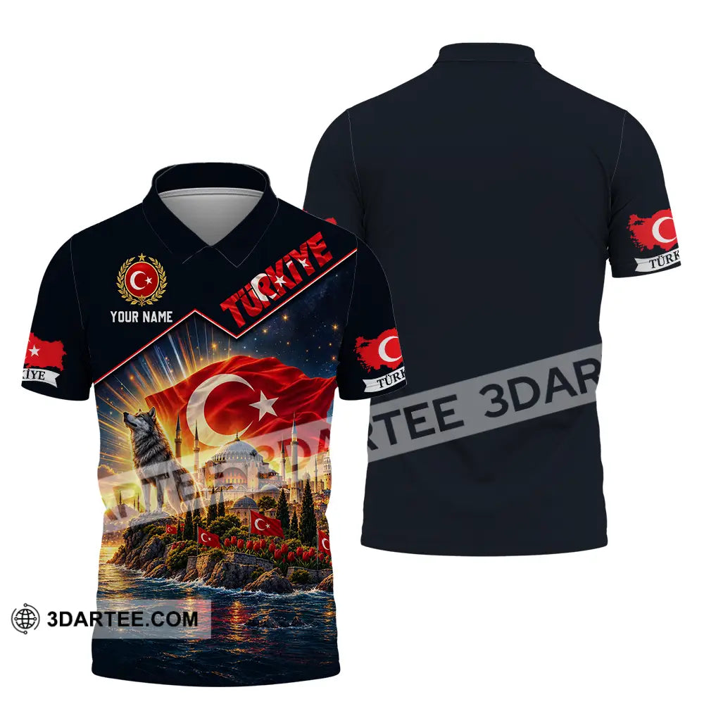 Unisex Shirt - Custom Turkiye Shirt - Polo Shirt / S - T-shirt