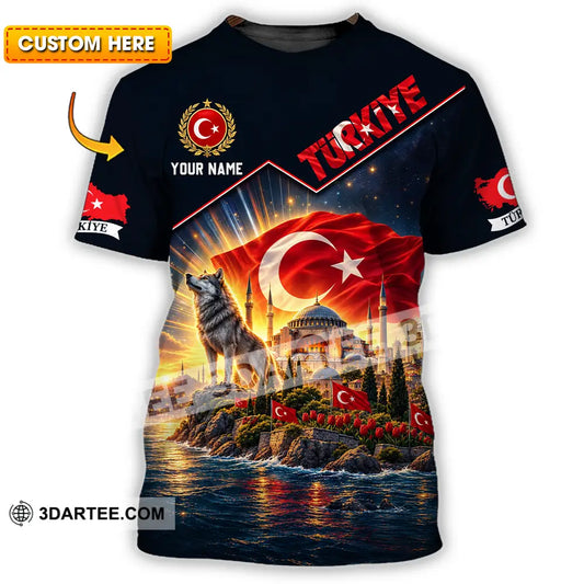 Unisex Shirt - Custom Turkiye Shirt - T-shirt