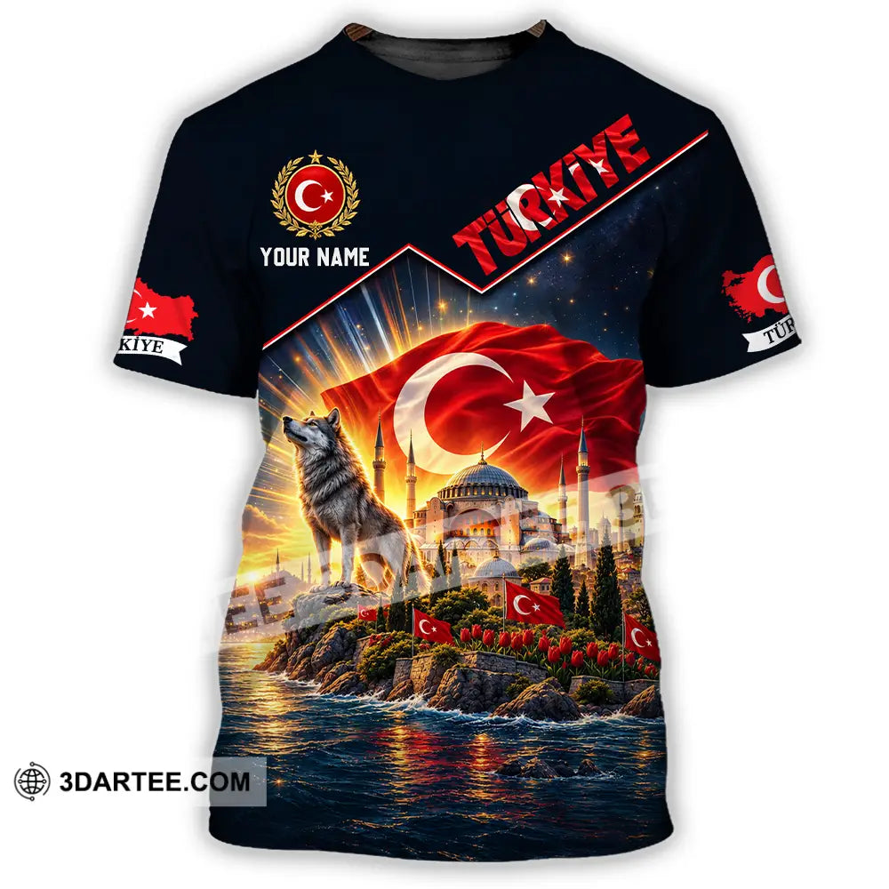 Unisex Shirt - Custom Turkiye Shirt - T-Shirt / S - T-shirt