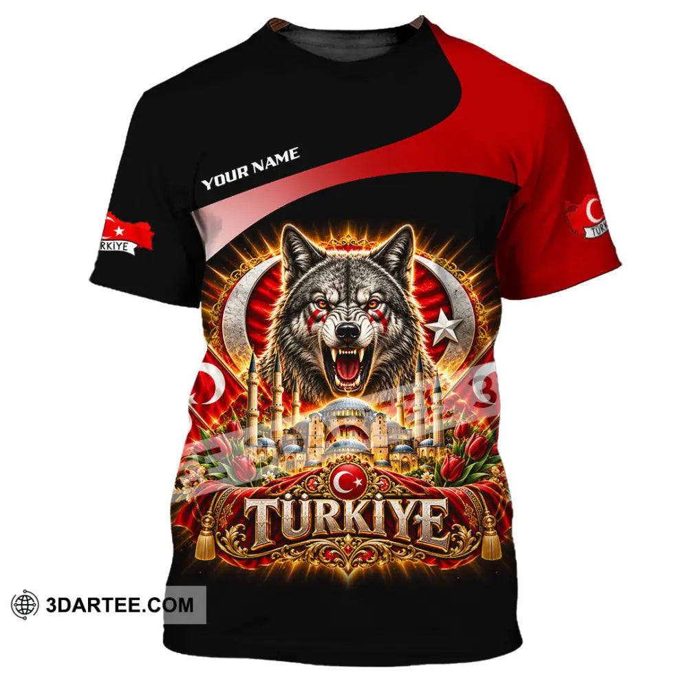 Unisex Shirt - Custom Turkiye Shirt - T-Shirt / S - T-shirt