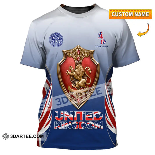 Unisex Shirt - Custom United Kingdom 3D Shirt T-shirt