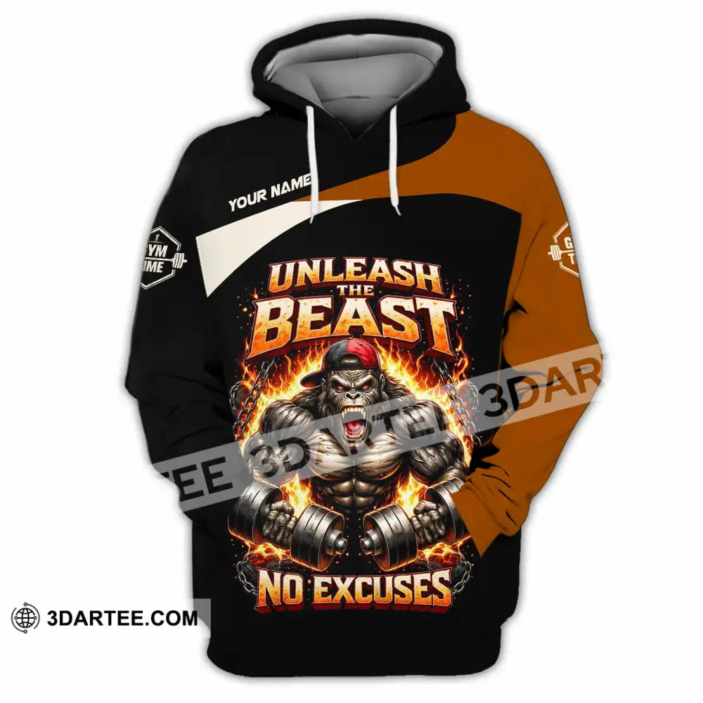 Unisex Shirt - Custom Unleash The Beast Shirt - Hoodie / S - T-shirt