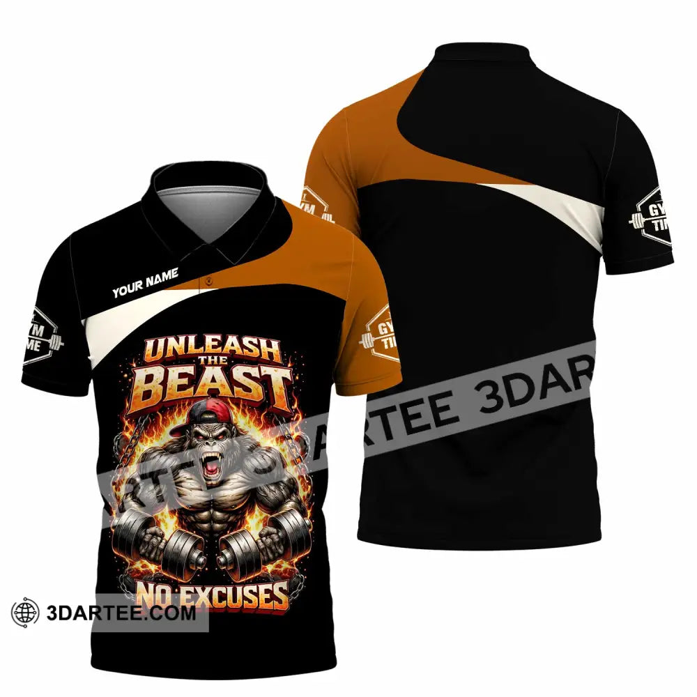 Unisex Shirt - Custom Unleash The Beast Shirt - Polo Shirt / S - T-shirt