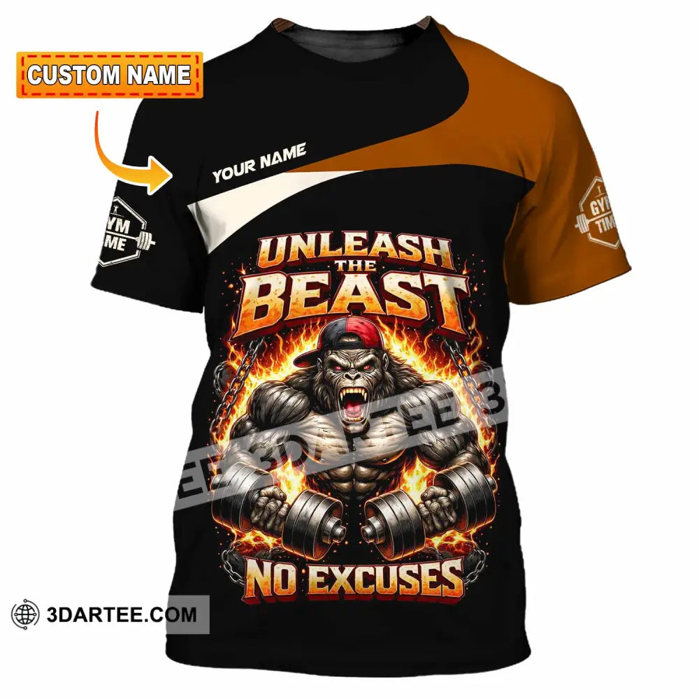 Unisex Shirt - Custom Unleash The Beast Shirt - T-shirt