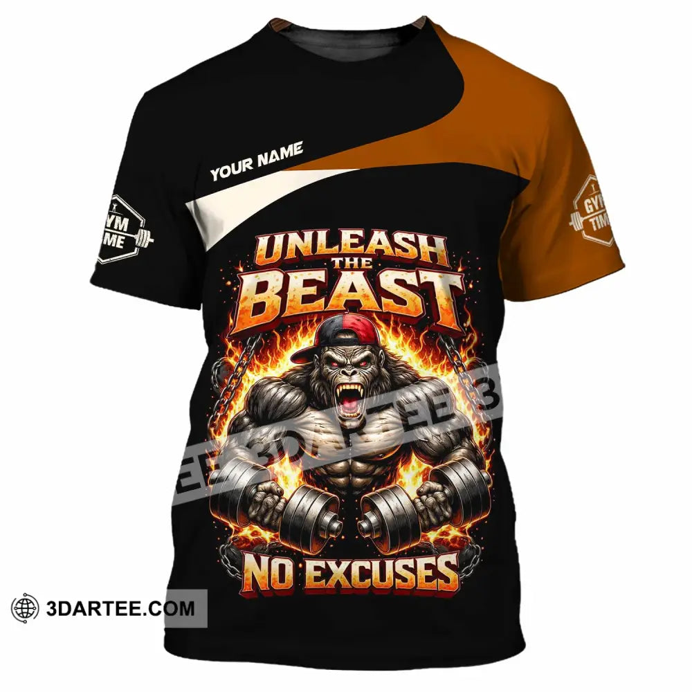 Unisex Shirt - Custom Unleash The Beast Shirt - T-Shirt / S - T-shirt