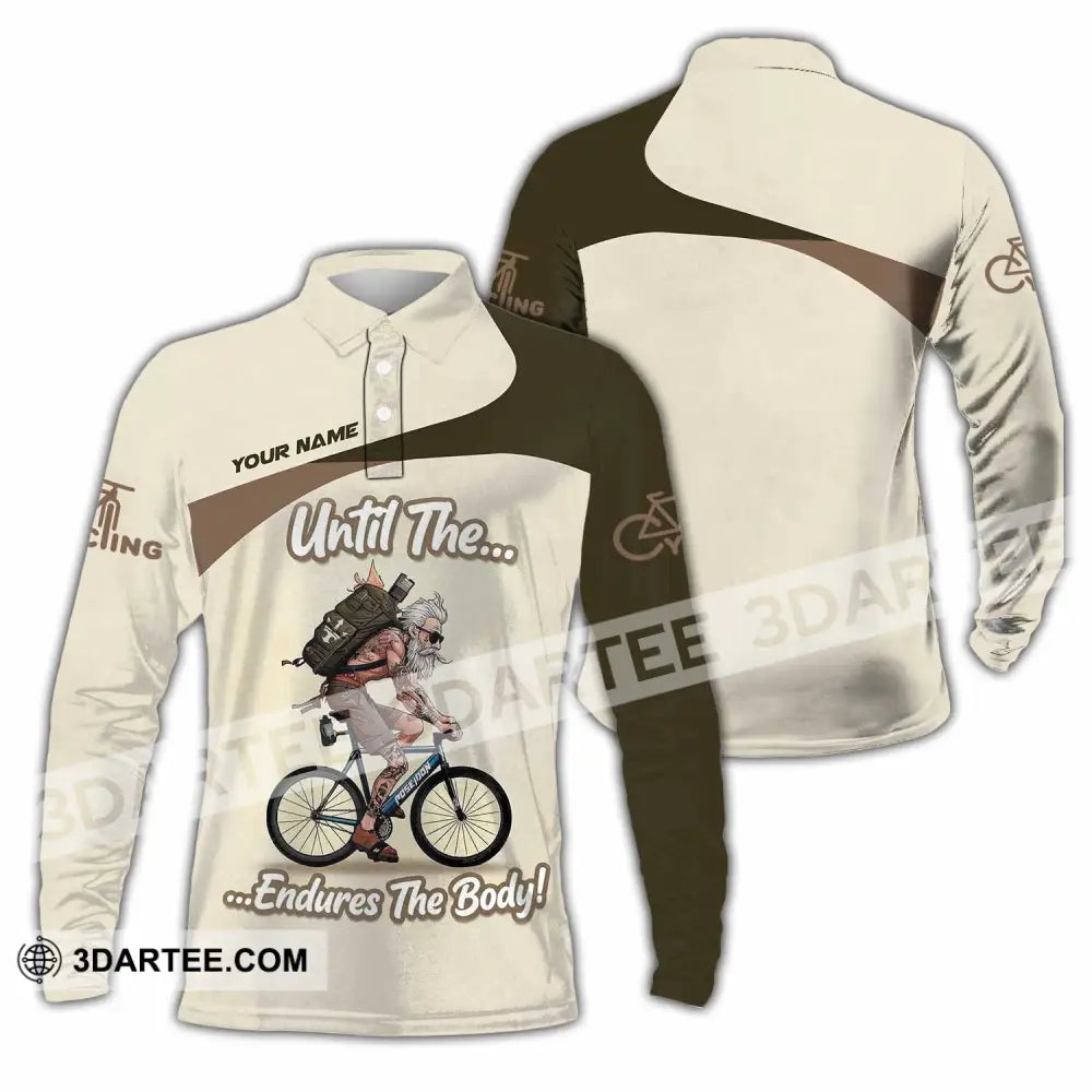 Unisex Shirt - Custom Until The Endures The Body Shirt - Long Sleeve Polo / S - T-shirt
