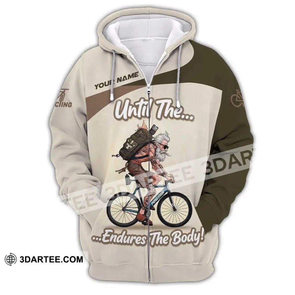 Unisex Shirt - Custom Until The Endures The Body Shirt - Zipper Hoodie / S - T-shirt
