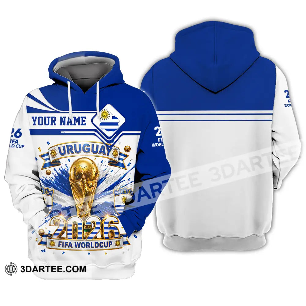 Unisex Shirt - Custom Uruguay World Cup 2026 Shirt - Hoodie / S - T-shirt