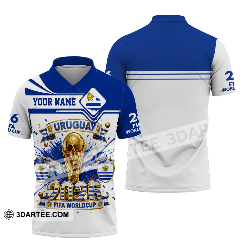 Unisex Shirt - Custom Uruguay World Cup 2026 Shirt - Polo Shirt / S - T-shirt