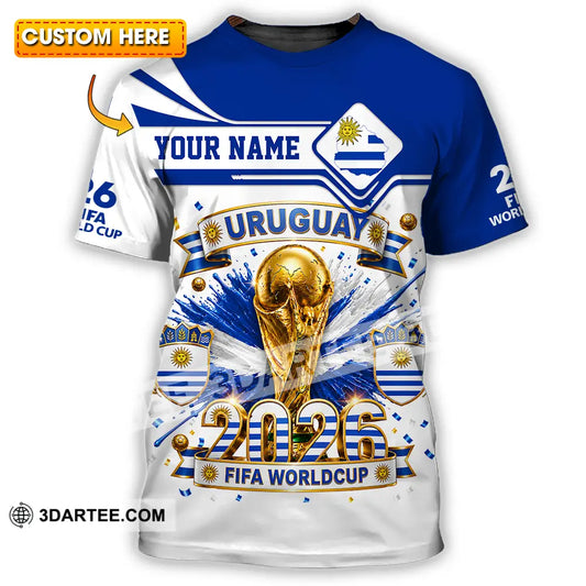 Unisex Shirt - Custom Uruguay World Cup 2026 Shirt - T-shirt