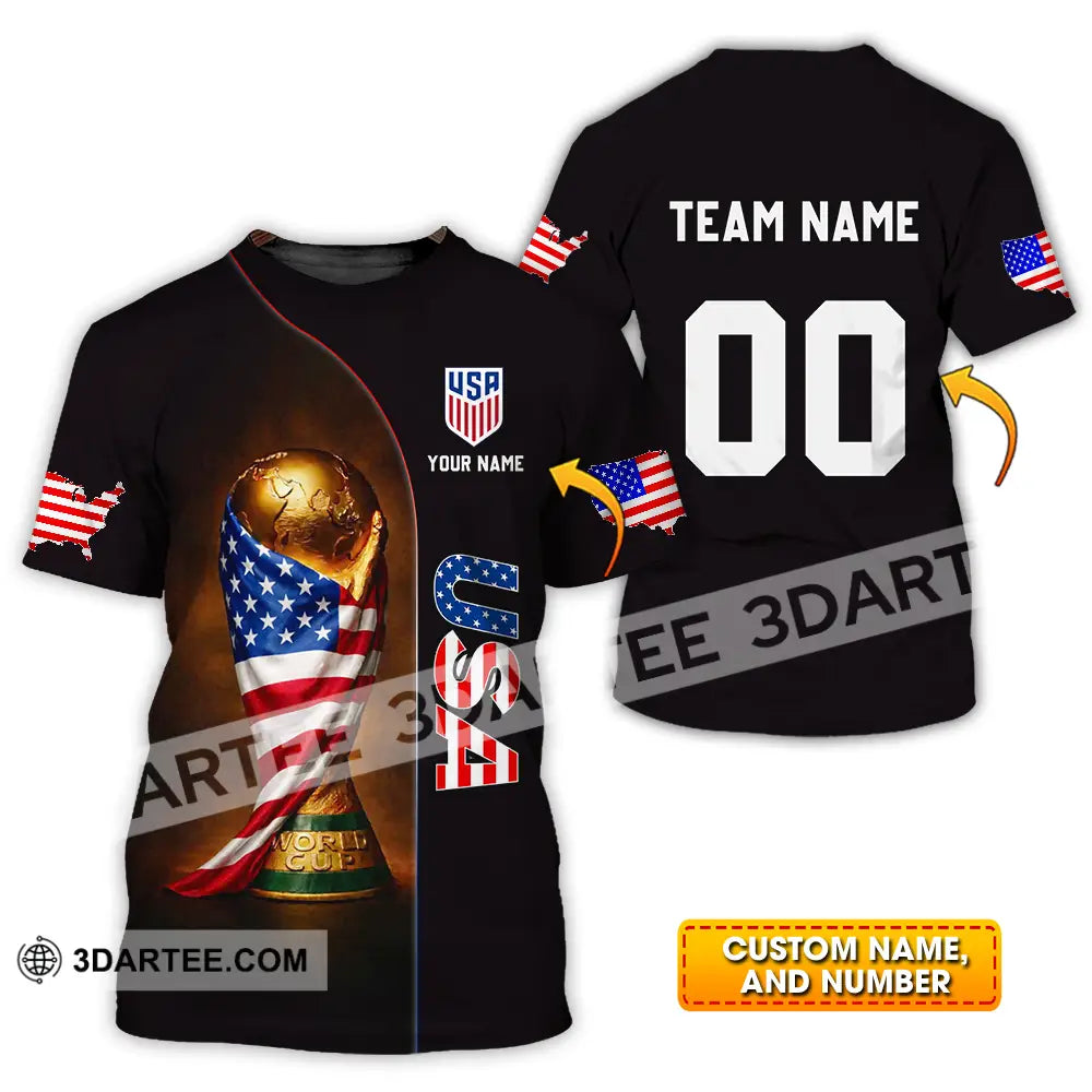 Unisex Shirt - Custom USA 3D Shirt T-shirt