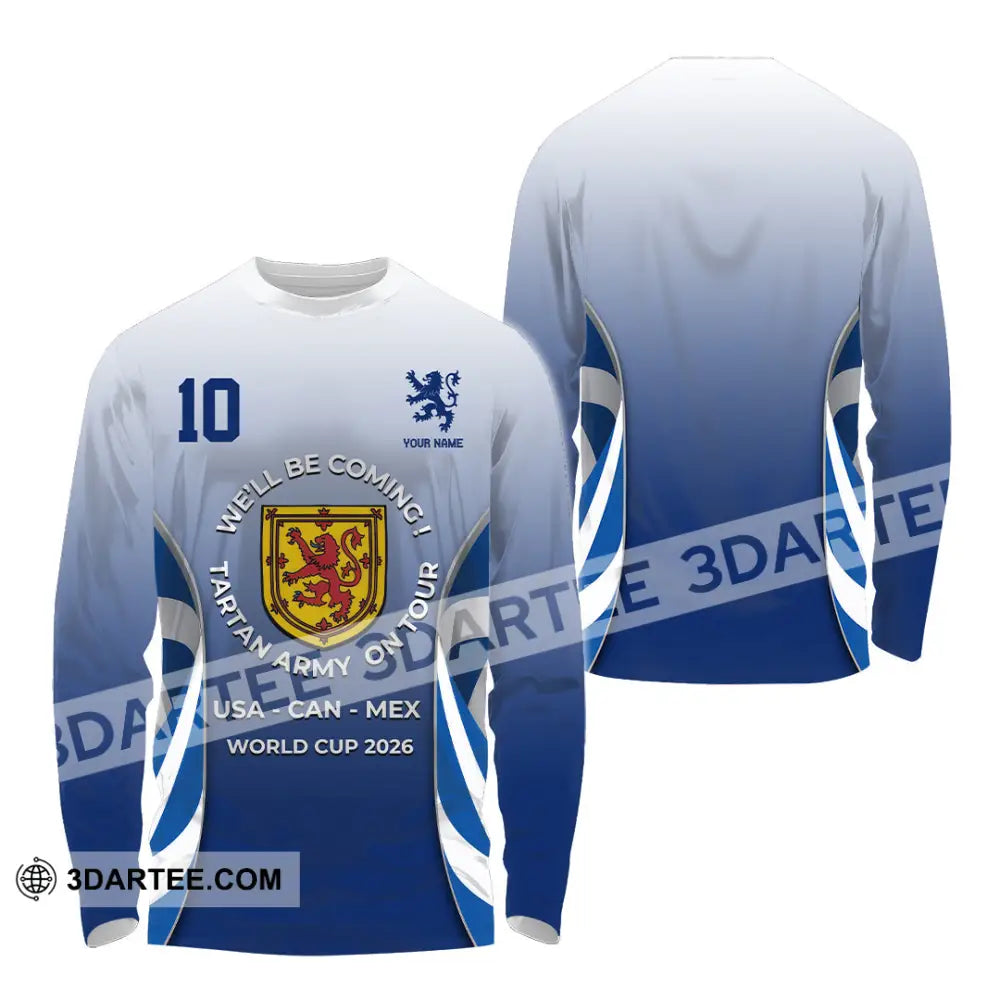 Unisex Shirt - Custom USA CAN MEX World Cup 2026 3D Shirt Long Sleeve Shirt / S T-shirt
