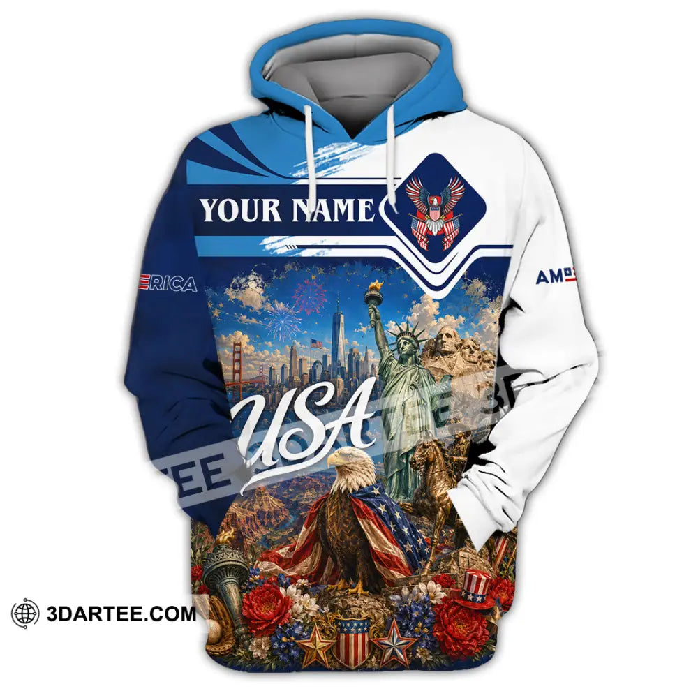 Unisex Shirt - Custom USA Shirt - Hoodie / S - T-shirt