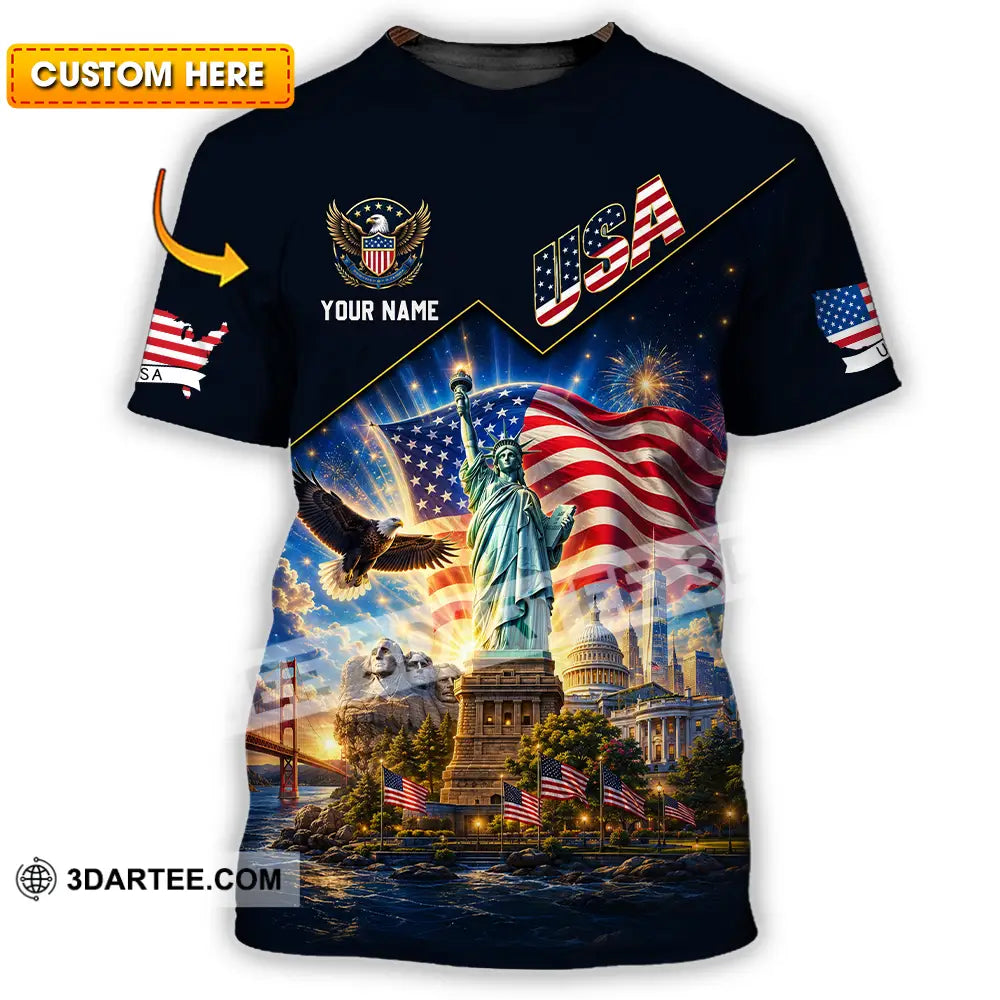 Unisex Shirt - Custom USA Shirt - T-shirt