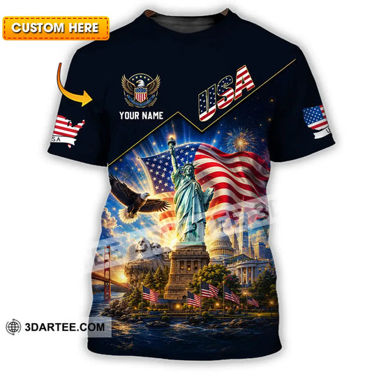 Unisex Shirt - Custom USA Shirt - T-shirt