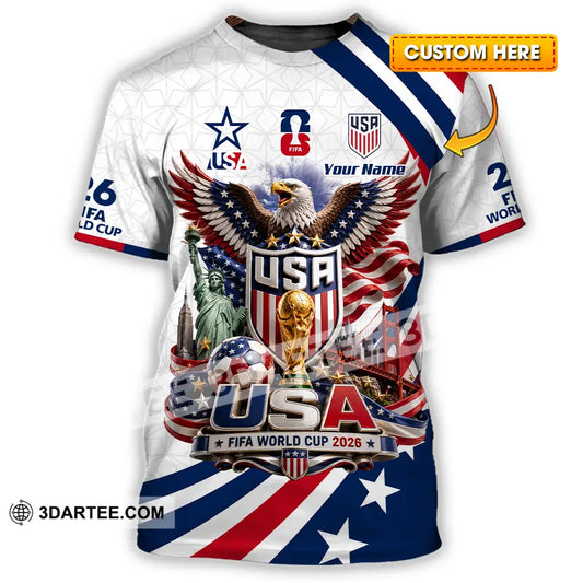 Unisex Shirt - Custom USA World Cup 2026 Shirt - T-shirt