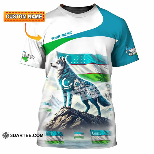 Unisex Shirt - Custom Uzbekistan Shirt - T-shirt
