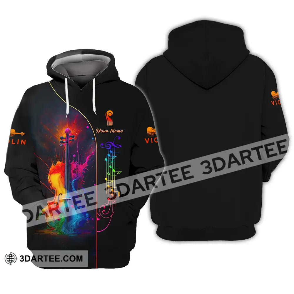 Unisex Shirt - Custom Violin Lover Shirt Hoodie / S T-shirt
