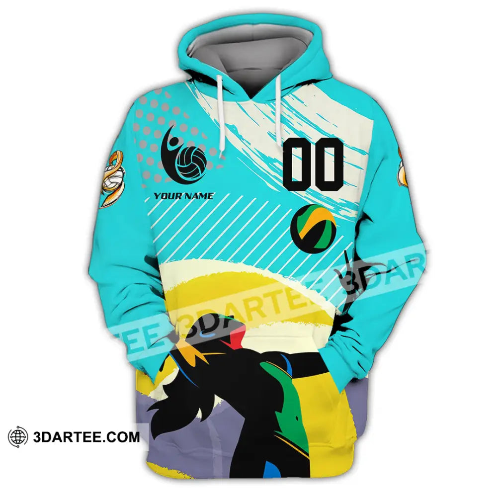 Unisex Shirt - Custom Volleyball 3D Shirt - Hoodie / S - T-shirt