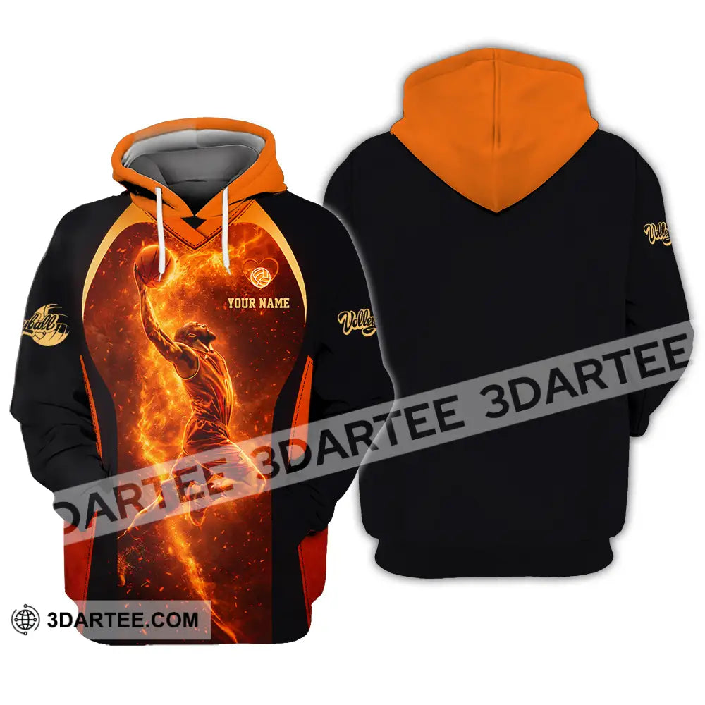 Unisex Shirt - Custom Volleyball 3D Shirt Hoodie / S T-shirt