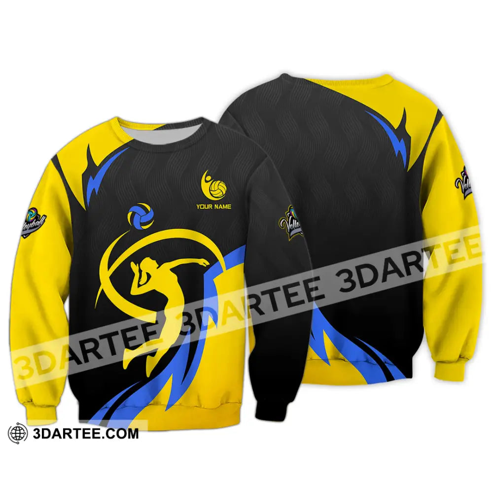 Unisex Shirt - Custom Volleyball 3D Shirt - Long Sleeve / S - T-shirt