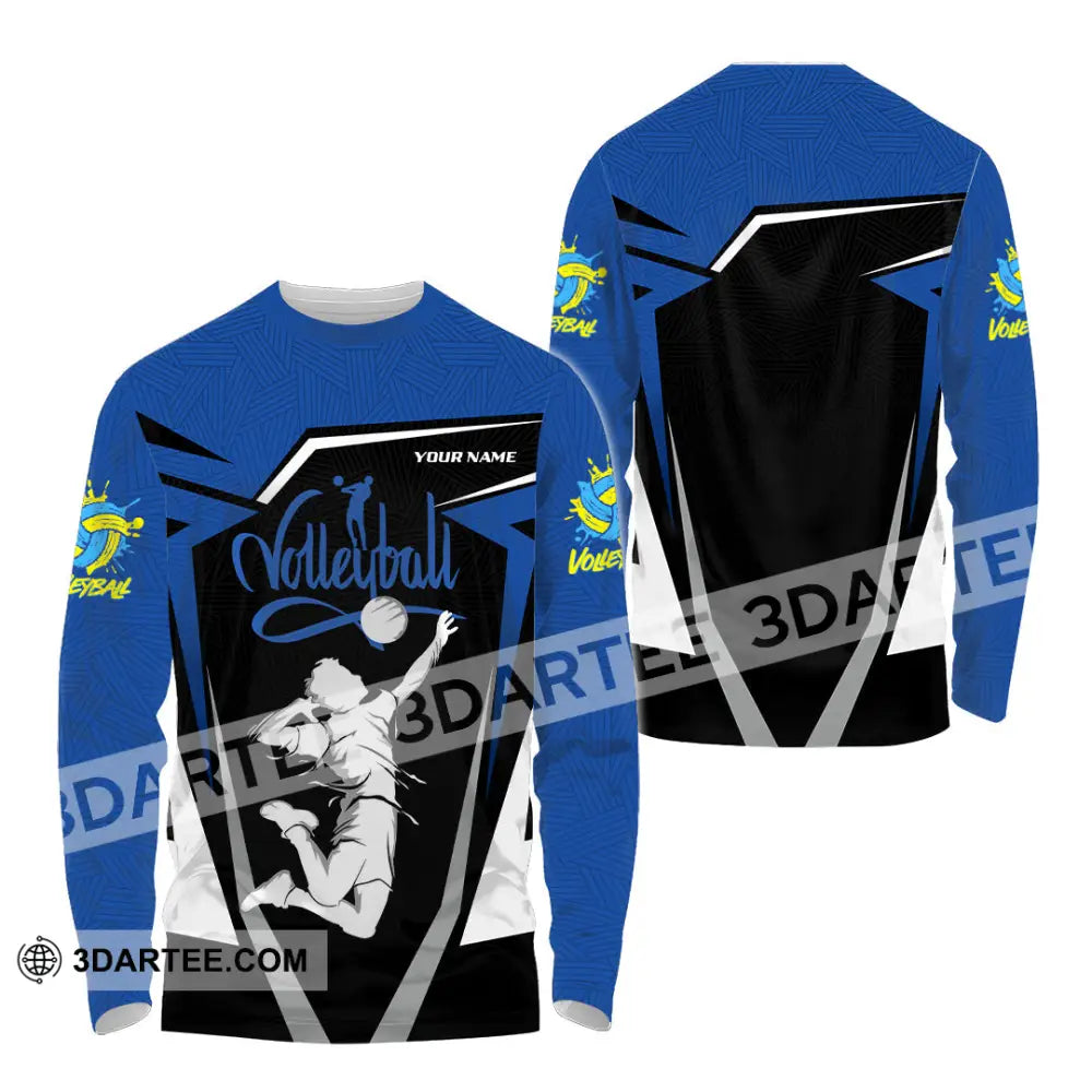 Unisex Shirt - Custom Volleyball 3D Shirt - Long Sleeve Shirt / S - T-shirt