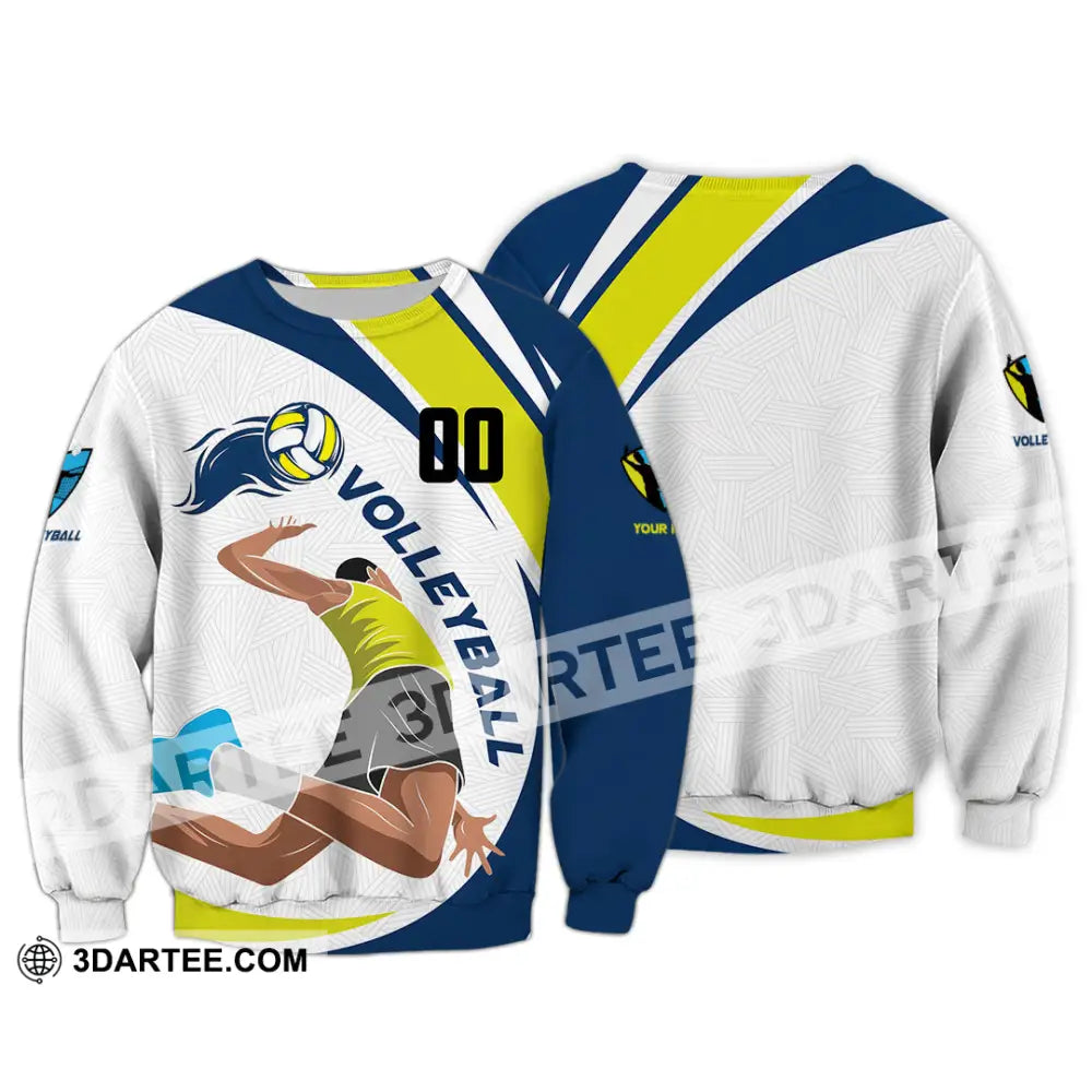 Unisex Shirt - Custom Volleyball 3D Shirt - Long Sleeve / S - T-shirt