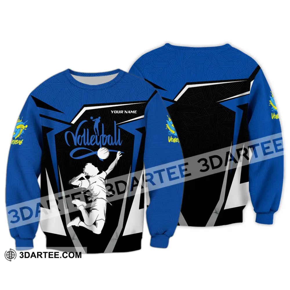 Unisex Shirt - Custom Volleyball 3D Shirt - Long Sleeve / S - T-shirt