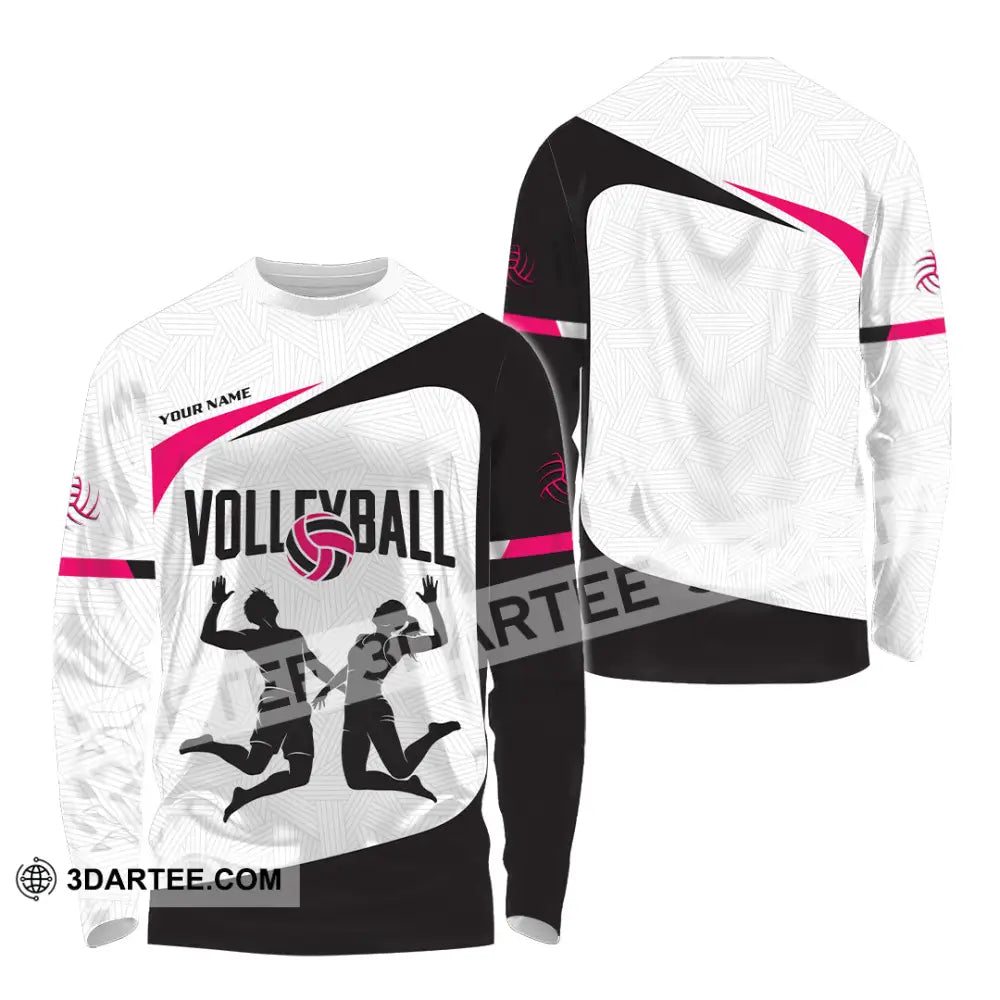Unisex Shirt - Custom Volleyball 3D Shirt - Long Sleeve Shirt / S - T-shirt