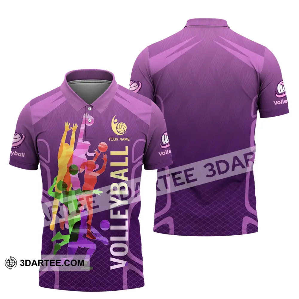 Unisex Shirt - Custom Volleyball 3D Shirt - Polo Shirt / S - T-shirt