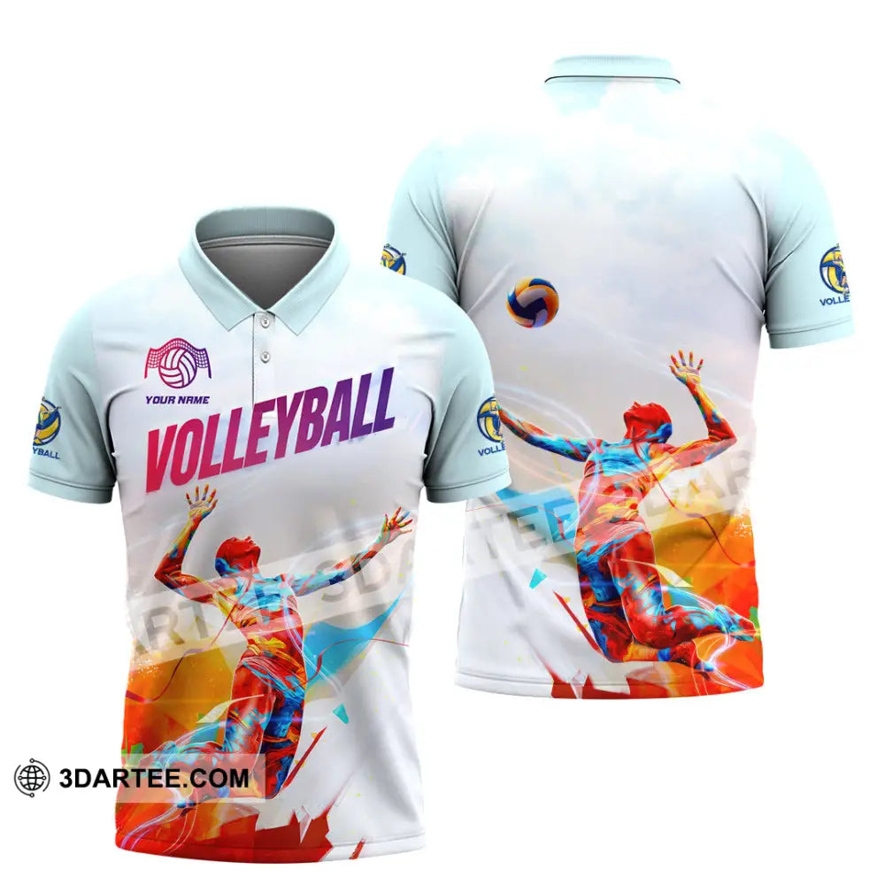 Unisex Shirt - Custom Volleyball 3D Shirt - Polo Shirt / S - T-shirt