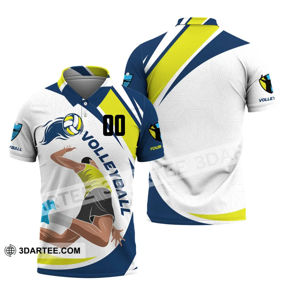 Unisex Shirt - Custom Volleyball 3D Shirt - Polo Shirt / S - T-shirt