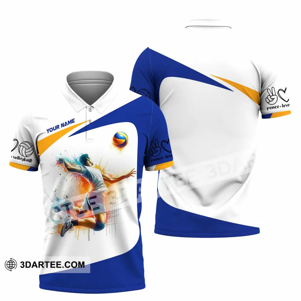 Unisex Shirt - Custom Volleyball 3D Shirt Polo Shirt / S T-shirt