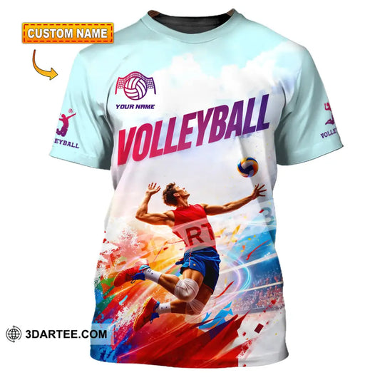 Unisex Shirt - Custom Volleyball 3D Shirt - T-shirt