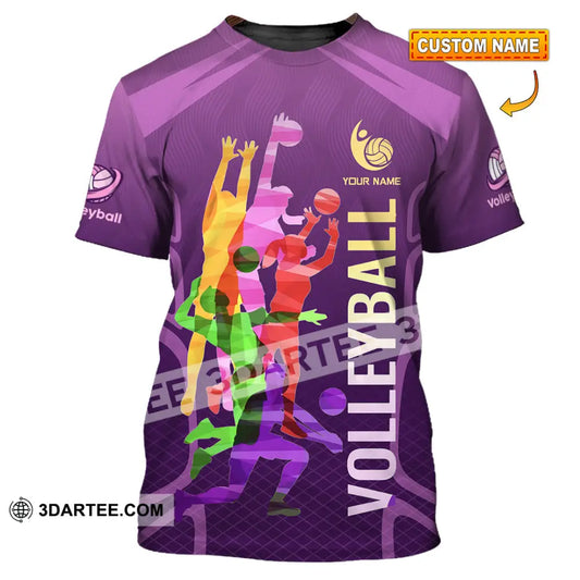 Unisex Shirt - Custom Volleyball 3D Shirt - T-shirt