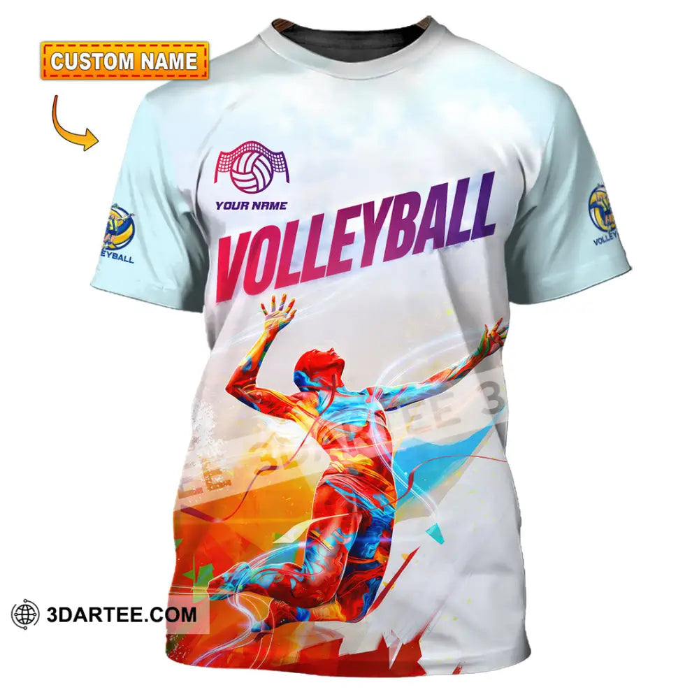Unisex Shirt - Custom Volleyball 3D Shirt - T-shirt