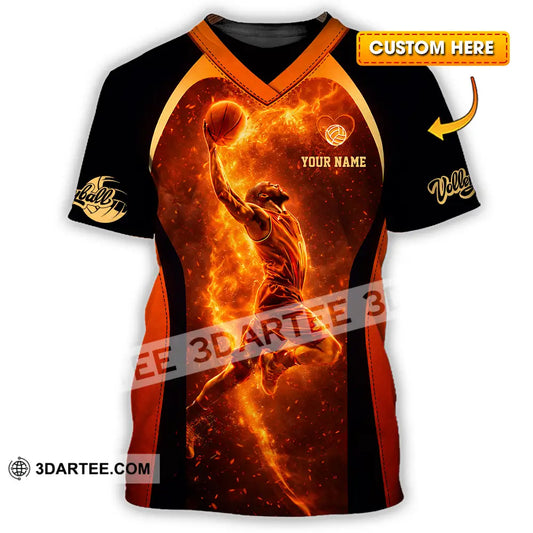 Unisex Shirt - Custom Volleyball 3D Shirt T-shirt