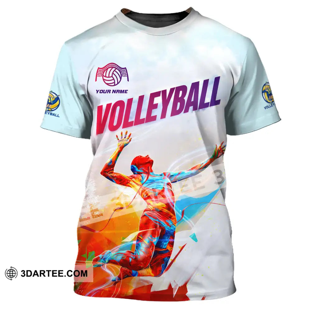 Unisex Shirt - Custom Volleyball 3D Shirt - T-Shirt / S - T-shirt